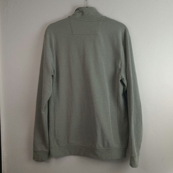 Vineyard Vines Mens Midtown Quarter-Zip Pullover Sweater Gray Size Small - Picture 2 of 9